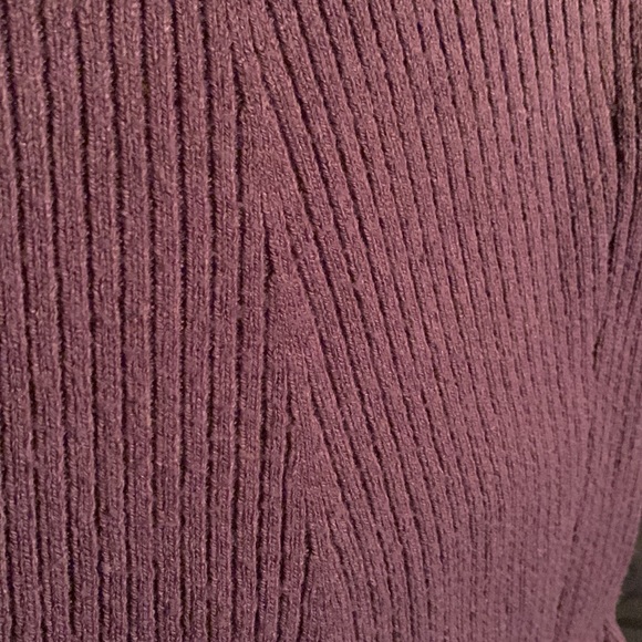 Purple cowl neck sweater no size - Picture 8 of 15